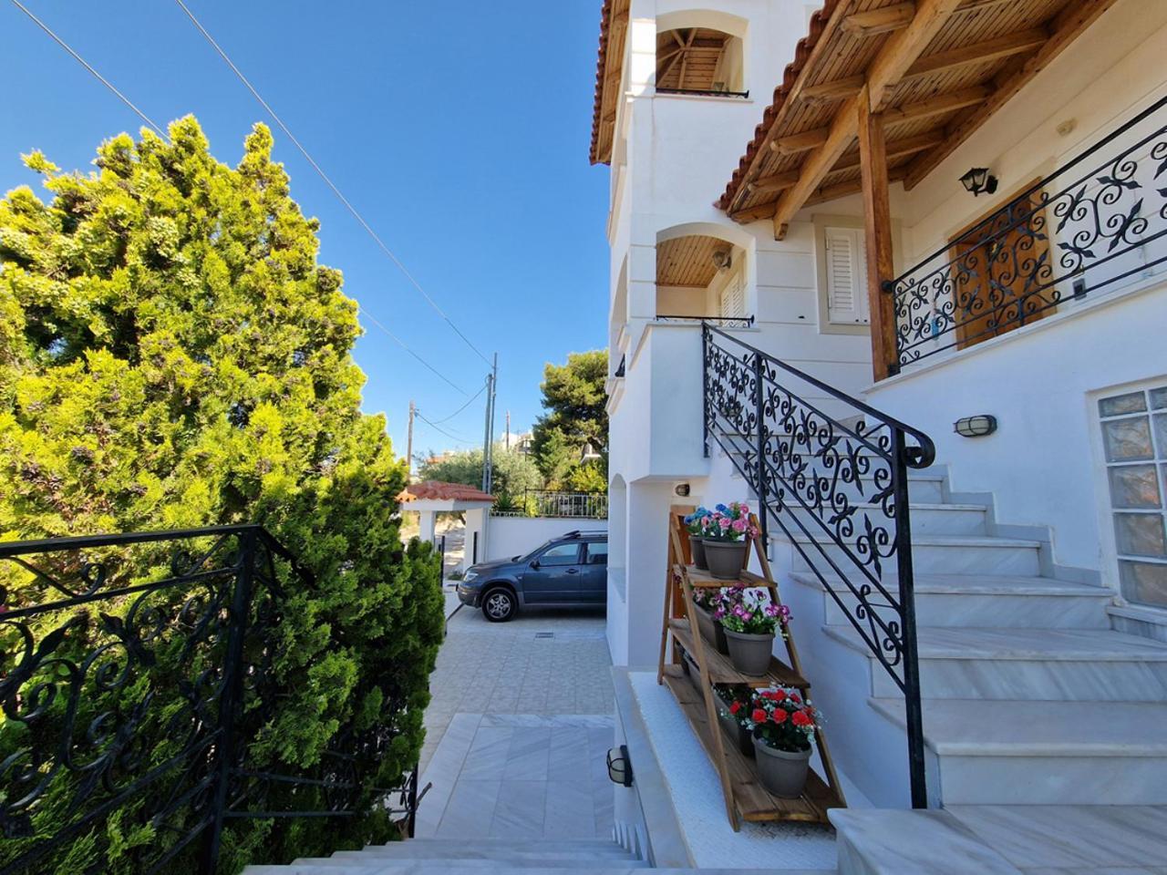 The Mirador Boutique Villa With Scenic Sea View Pórto Ráfti المظهر الخارجي الصورة
