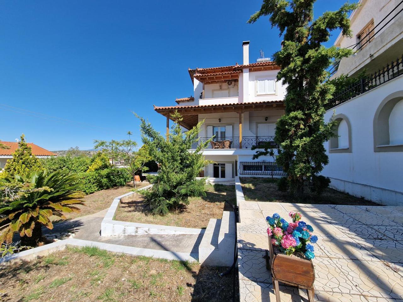 The Mirador Boutique Villa With Scenic Sea View Pórto Ráfti المظهر الخارجي الصورة